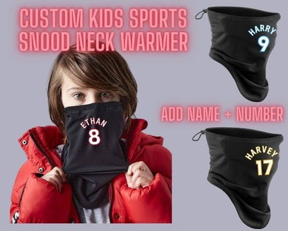 Kids Custom Sports Snood - Neck Warmer