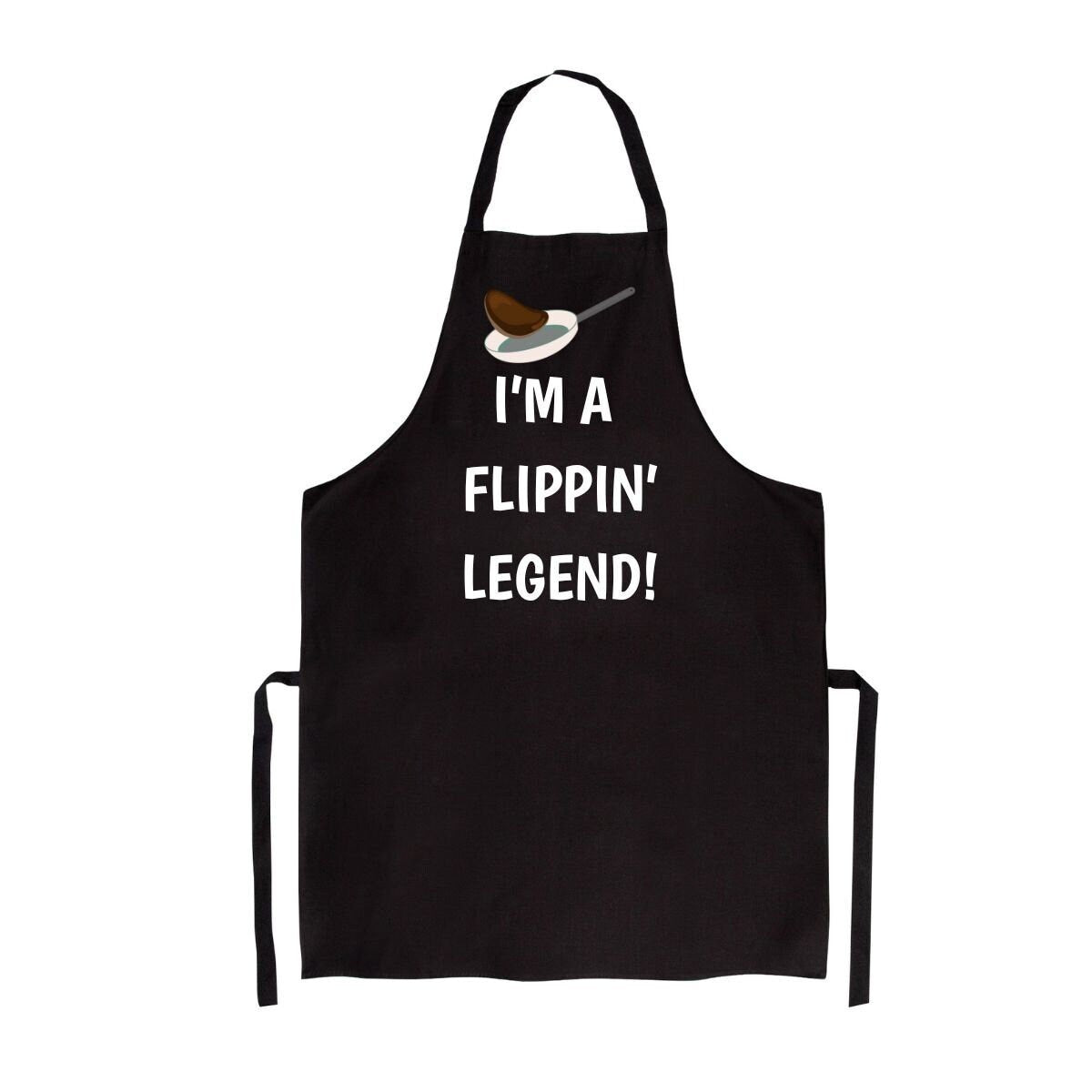 Pancake Day Funny Aprons! Flippin&#39; Legend