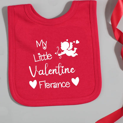 Custom Valentines Baby Bib