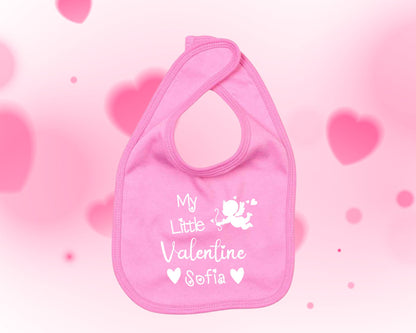 Custom Valentines Baby Bib