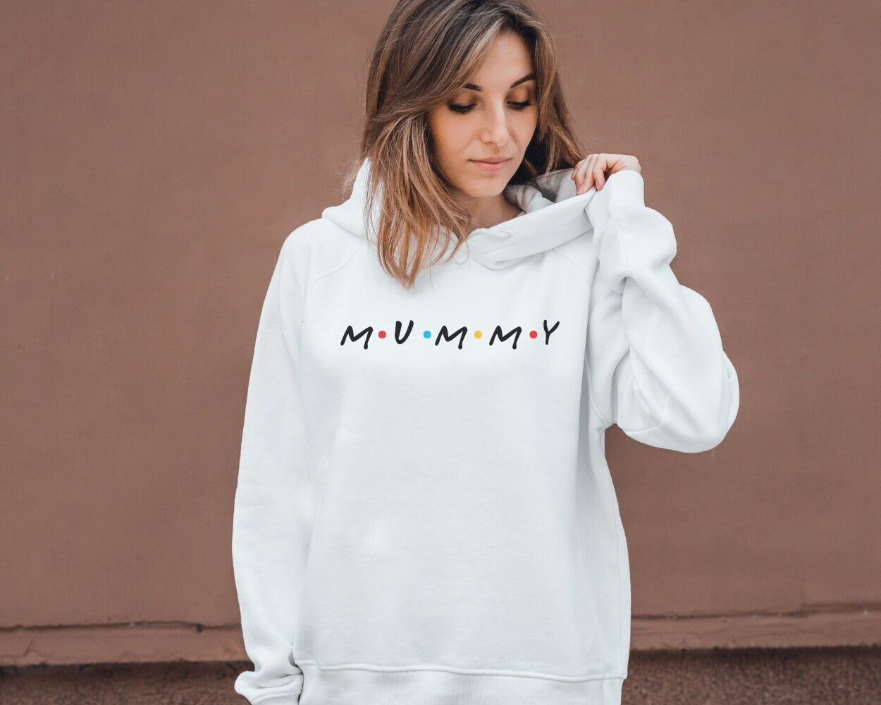 Unisex Custom Hoodie - Friends Inspired - TV - Mothers Day - Custom Birthday Gift - Gifts for Her - Mummy - Add Name - Mum Hoodie